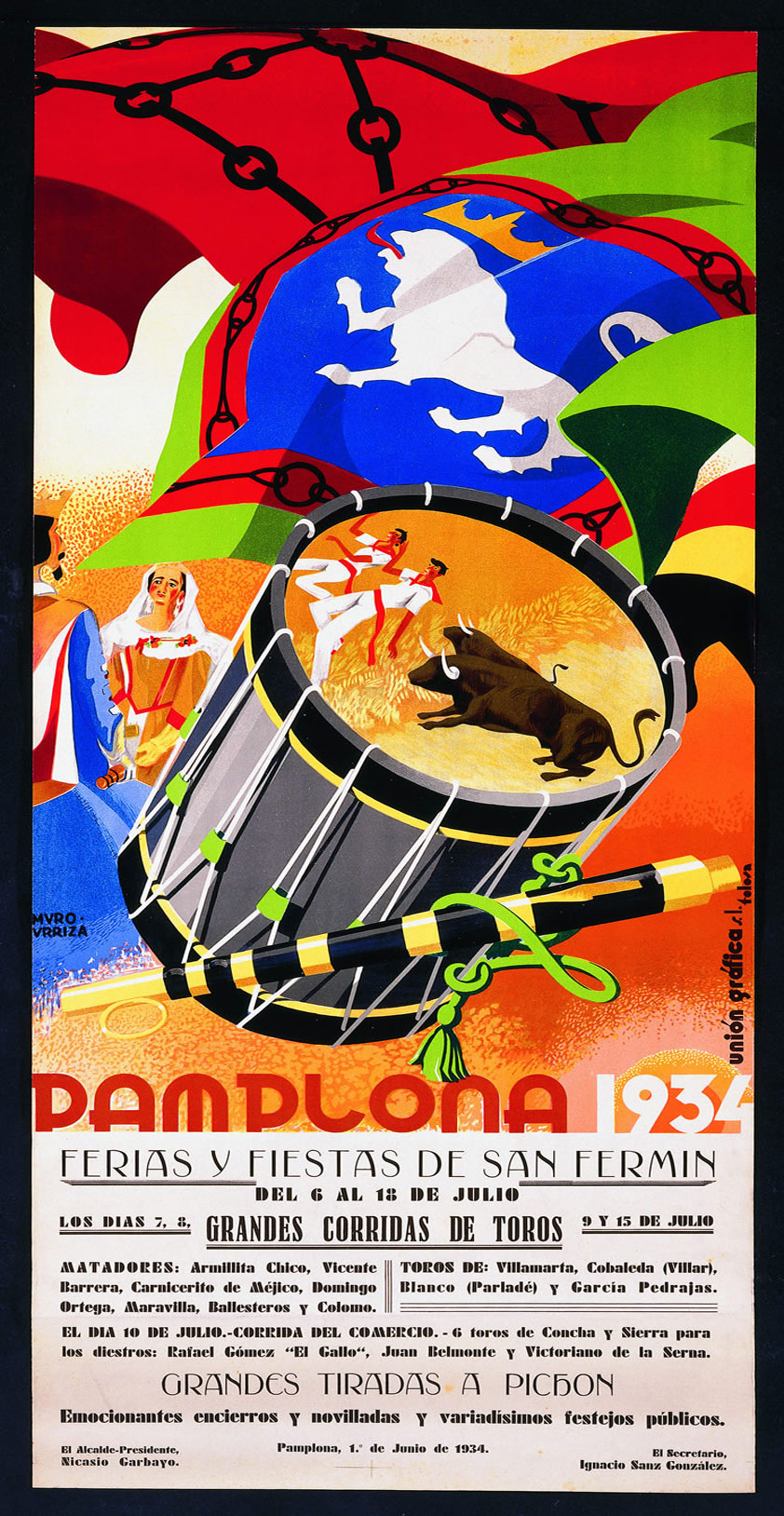 Fiestas en honor de San Fermín  